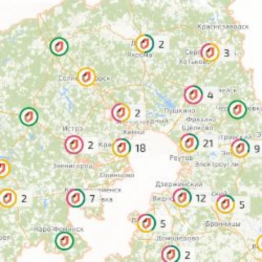 Жители Подмосковья теперь могут узнать о работе МФЦ с помощью интерактивной карты